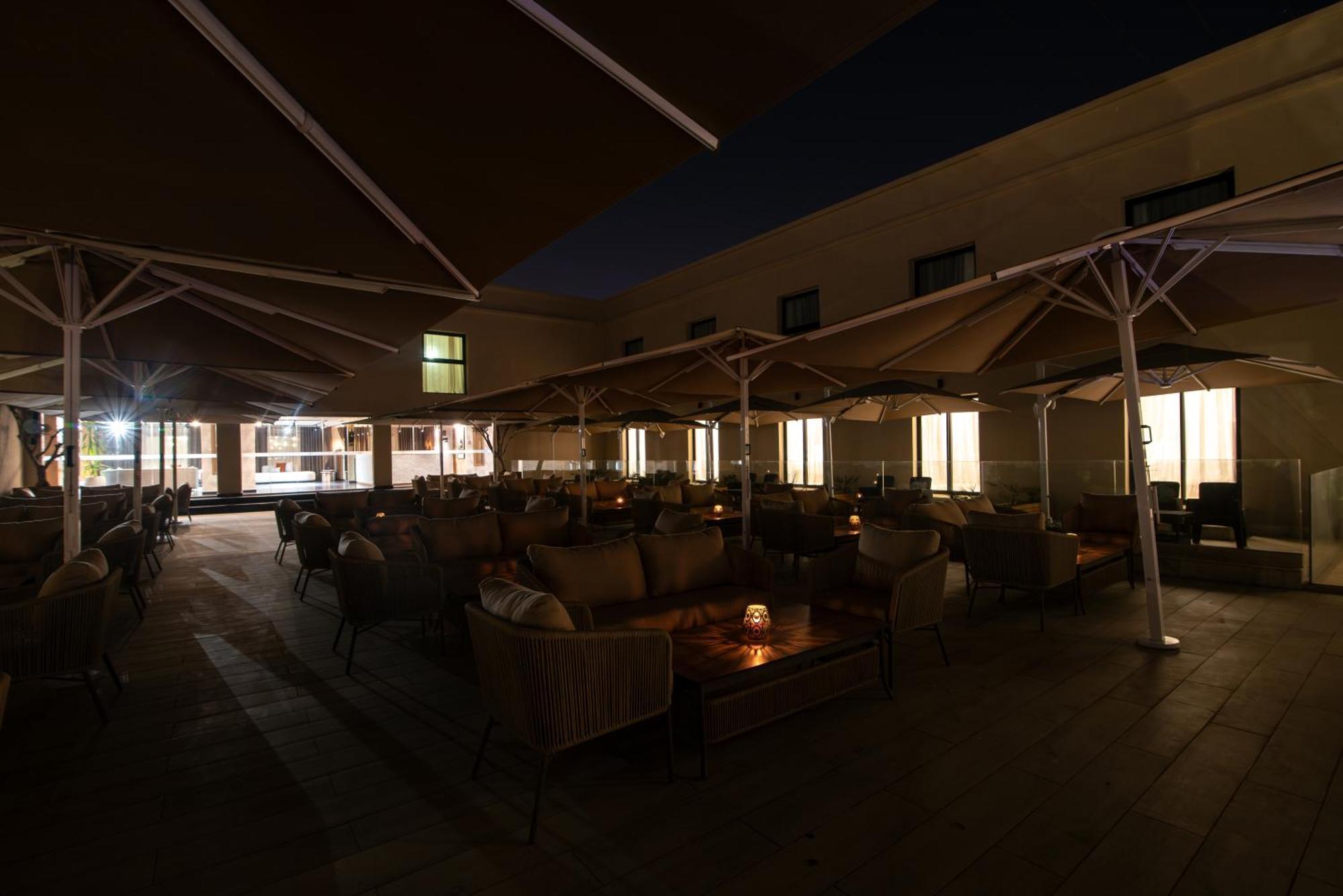Dominium Palace Agadir Eksteriør bilde The terrace of the restaurant